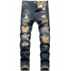 Regular Fit Ripped J...