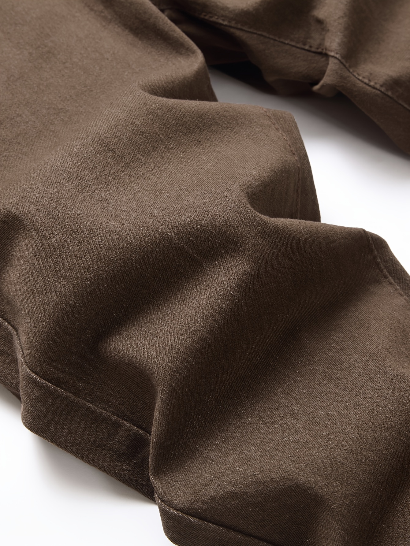 mens casual slim fit jeans street style all match medium stretch jeans details 6